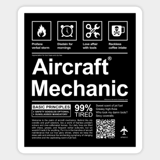 AIRCRAFT MECHANIC Magnet